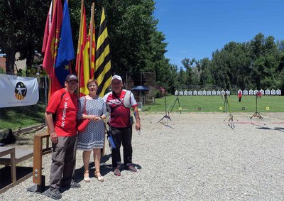 La regidora d'Esports, Montse Parra, ha saludat els organitzadors i participants.