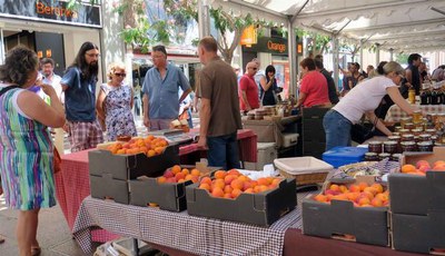 El Mercat de l'Hort a Taula, una oportunitat pels productes de proximitat.