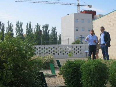 Larrosa ha visitat darrerament tots els agents que treballen en el manteniment de la ciutat.