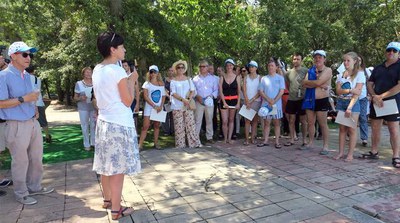 L'acte central del Mulla't a Lleida s'ha fet a la piscina municipal de Raimat.