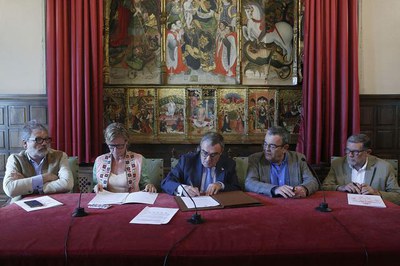 Els habitatges, d’uns 70m2, estan situats al barri de Magraners i seran de lloguer amb opció a compra.