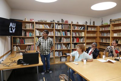 També s’ha presentat la nova imatge corporativa i el nou web coincidint amb la celebració dels seus 35 anys de l'Aula.