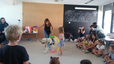 Els Monitors i els animals pertanyen a l’ Associació Ilerkan.