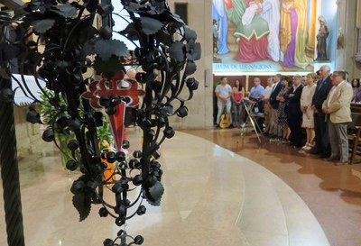 Missa i benedicció dels fanalets de Sant Jaume, a la parròquia de la Mare de Déu del Carme.