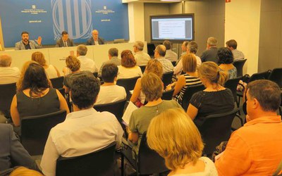 Presentació dels Acords del Contracte Programa 2016-2019 del Departament de Treball, Afers Socials i Famílies per a les comarques de Lleida.