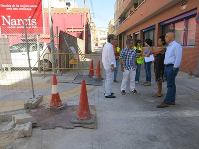 Rafael Peris: “L’actuació facilitarà la connexió del barri de Pardinyes amb el centre de la ciutat”.