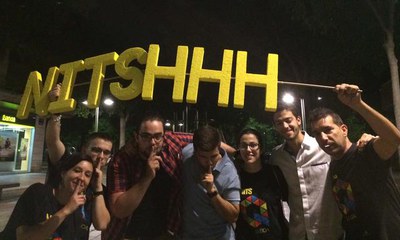 “NITSHHHH. Practica el Shhh”, del programa Nits Q Lleida, ha recorregut les terrasses i els locals d’oci de la Zona Alta de la ciutat.