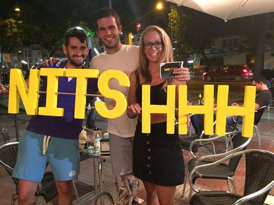 Nits Q Lleida sensibilitza la població que festa i descans poden conviure. Un dels seus missatges per difondre-ho: “NITSHHHH".