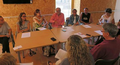 Reunió dels representants dels agents implicats en la campanya d'atenció i d'acollida de persones temporeres.