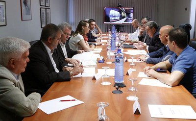 L’alcalde ha agraït a la consellera la seva implicació i la visita a Mercolleida per fer una reunió de treball.