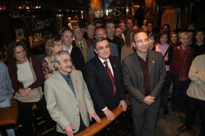 La trobada ha comptat amb una nombrosa representació dels mitjans de comunicació de Lleida.