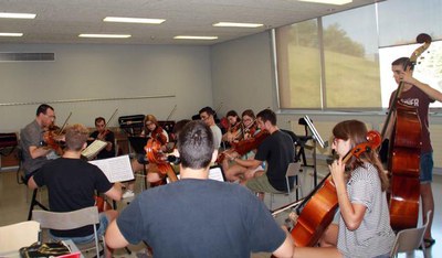 El programa del concert  serà la Masterclass de l'orquestra de corda.