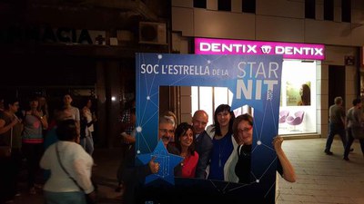 Els regidors han participat de les propostes festives dels comerciants.