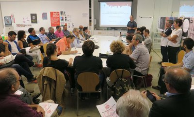 Primera sessió participativa per fer un balanç del grau de desenvolupament de les mesures del Pla de Mobilitat Urbana de Lleida.