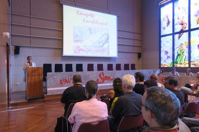 La Sala Víctor Siurana de la Universitat de Lleida ha acollit aquest divendres el congrés constituent de la FSP-UGT de les Terres de Lleida.