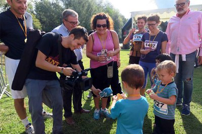 Tots els participants han tingut la seva medalla i els més contents han estat els més menuts.