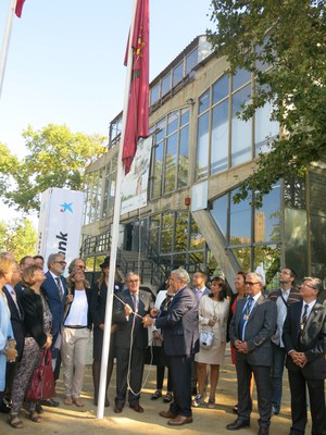 La Fira Agrària de Sant Miquel ha acollit aquest matí la tradicional celebració del Dia de la Ciutat.