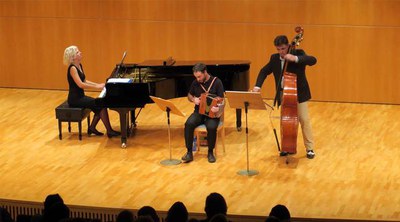 El concert ha tingut lloc a la Sala 2 de l'Auditori Municipal.