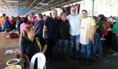 Diversos regidors de la Paeria han participat en l'Aplequet.