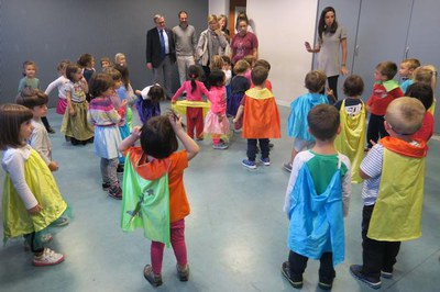 L’alcalde Ros ha destacat la contribució de l’Aula Municipal de Teatre a les arts escèniques a Lleida.