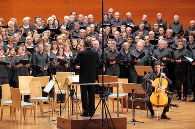 La segona part del concert ha arrancat amb 'El Cant dels Ocells', de Pau Casals.