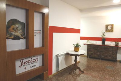 Les dependències de l'alberg que gestiona la Fundació Jericó..