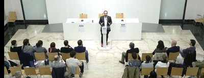 Mohedano ha explicat que els catalans treballen una mitjana de 277 hores més que els alemanys, segons les estadístiques de l'OCDE.