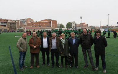 Acte de presentació oficial dels equips de la Unió Esportiva Bordeta.