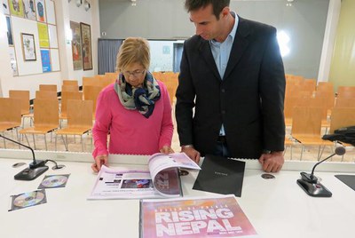 "Rising Nepal" es podrà veure a Lleida gràcies a Grup Pons, un dels patrocinadors del film, i del suport de Paeria i Diputació de Lleida.