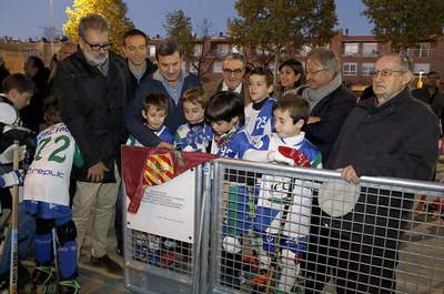 El paer en cap ha destacat que “aquest nou equipament impulsarà l’hoquei base del Lleida Llista garantint el seu futur i, alhora, per continuar educa….