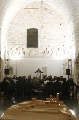 L'acte central ha tingut lloc a la sala de la Canonja.