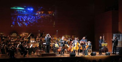 Blaumut ha estat un dels grups d'amics convidats al concert.