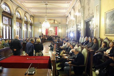 Celebració de la diada de la patrona de la Guàrdia Urbana.
