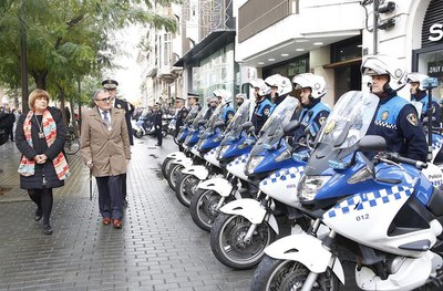 L’alcalde Ros ha presidit els actes de celebració de la diada de la patrona de la Guàrdia Urbana.