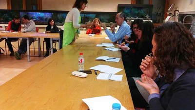 El taller ha estat un èxit, perquè totes les places s'havien cobert els dies previs.