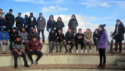 Aquestes sortides formen part del procés de formació dins del mòdul de medi ambient.