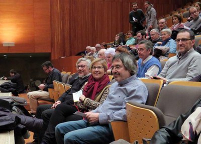 La tinent d'alcalde Montse Parra ha assistit al concert que s'ha fet a l'Auditori Municipal.