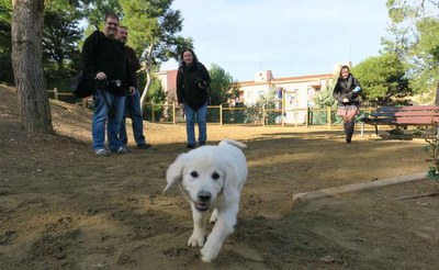 L'altra àrea tancada per a gossos és a la Bordeta.