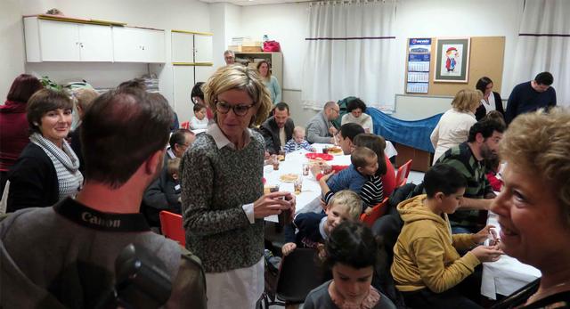 Una xocolatada per agafar forces abans de fer cagar el Tió