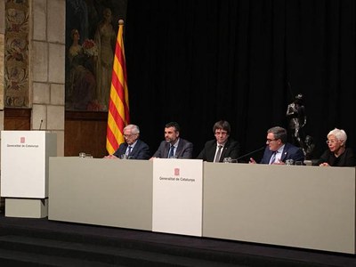 L’alcalde Ros ha remarcat el sentit d’universalitat del músic i compositor lleidatà Enric Granados en l'acte commemoratiu celebrat aquesta tarda al P….
