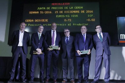 El lliurament de premis de Pronosporc 2016 s'ha fet a les mateixes instal·lacions de Mercolleida.