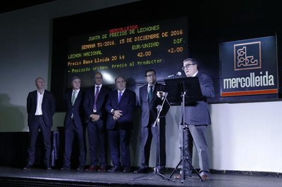 El paer en cap ha destacat la importància dels premis Pronosporc, que pretenen posar en valor el coneixement que el sector té del mercat.