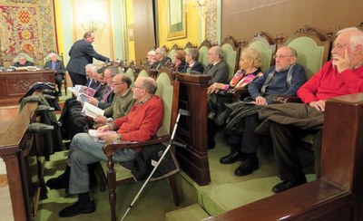 Un bon nombre de pregoners han assistit a l'acte.