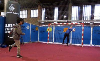 El paer en cap ha col·laborat amb el Gol Solidari.