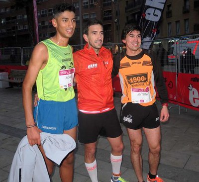 Podi dels més ràpids en la cursa de 10 km..
