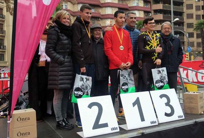 Podi masculí dels 3,7 km..