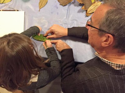 Taller nadalenc “Experimenta i crea a partir de la natura”  al Centre d’Art La Panera de Lleida.