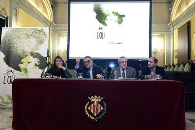 La presentació de la 54a edició de la Fira de l’Oli de Qualitat Verge Extra i les Garrigues s'ha fet al Saló de Sessions.
