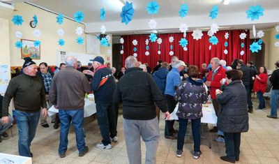 L'esmorzar ha tingut lloc al local veïnal de la Partida de Montserrat.