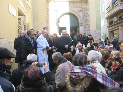 Lleida continua amb els actes de celebració de la festivitat de Sant Antoni Abat, protector dels animals.